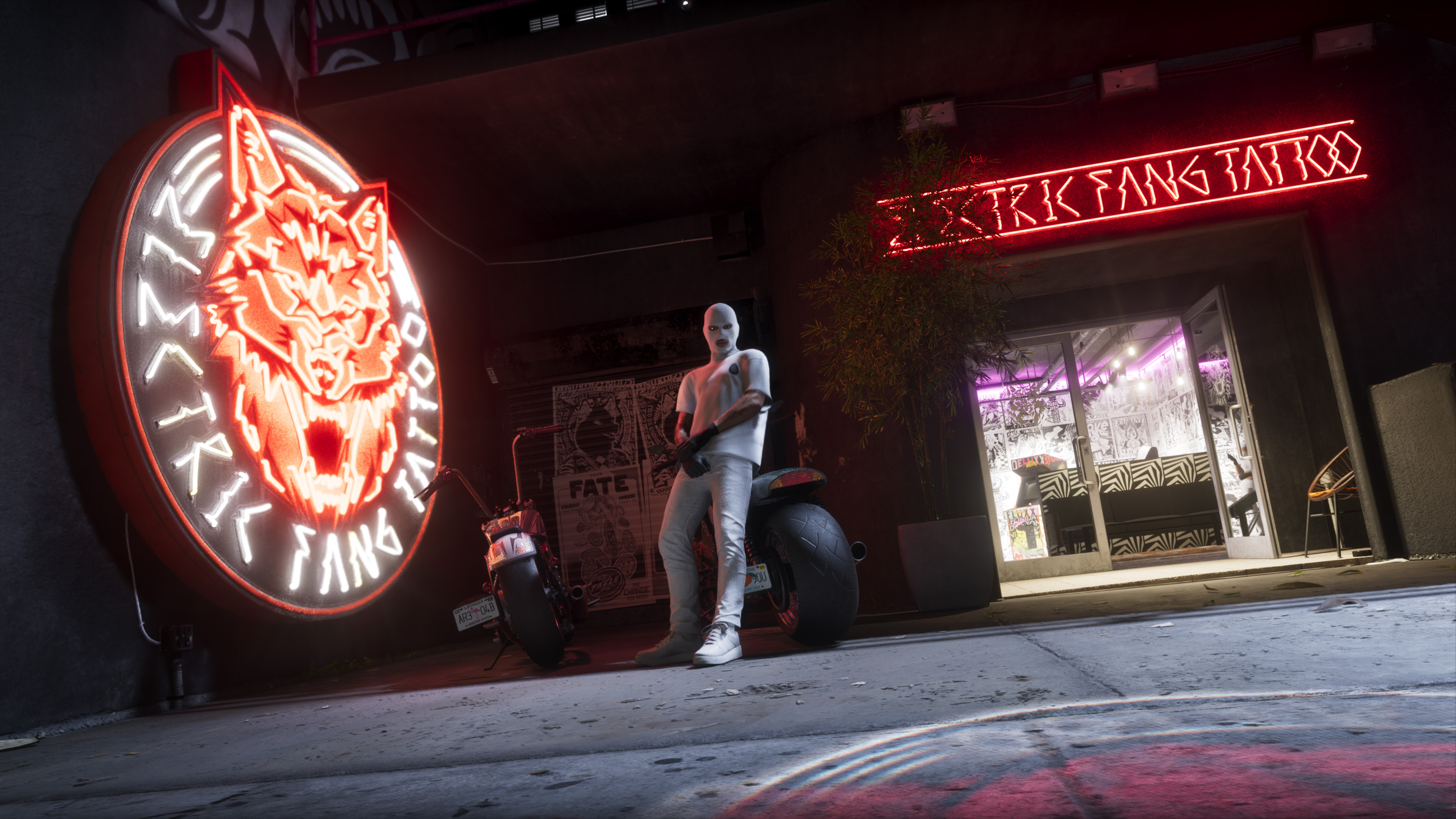 Offizielles GTA-VI-Motiv: Electric Fang Tattoo