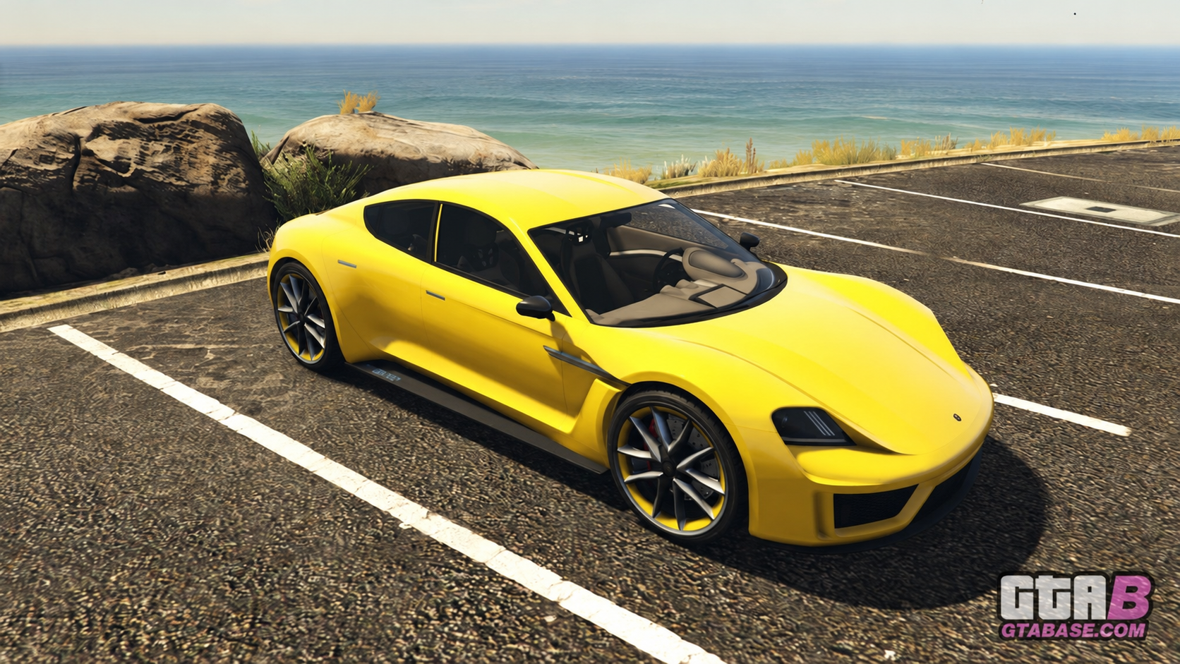 KI-bearbeiteter GTA-V-/GTA-Online-Modellvergleich: Pfister Neon; kein GTA-VI-Screenshot
