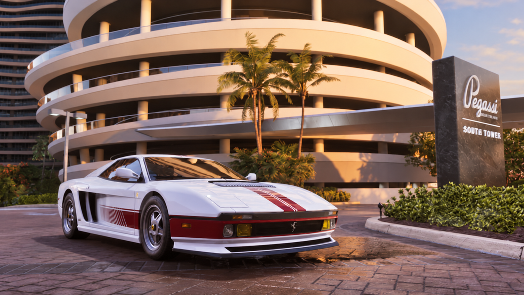 KI-bearbeitete GTA-VI-Szene zum Eintrag ’95 Grotti Cheetah