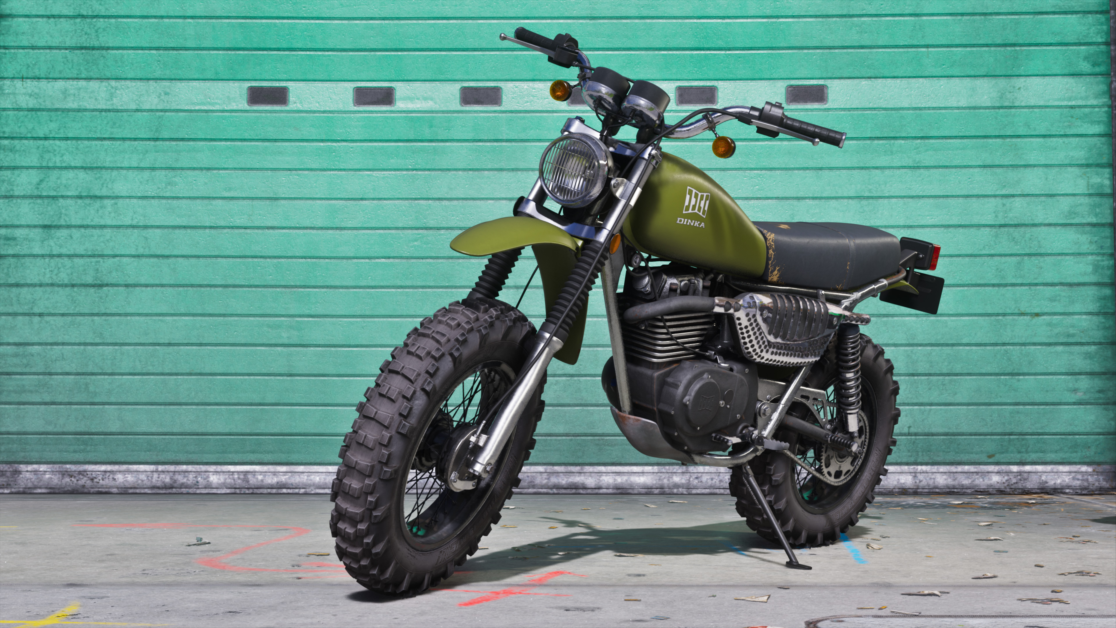 Dinka Enduro: unverändertes offizielles Rockstar-Motiv.